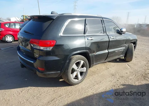 2015 Jeep Grand Cherokee Overland z USA, uszkodzony, nr VIN 1C4RJFCG9FC237173